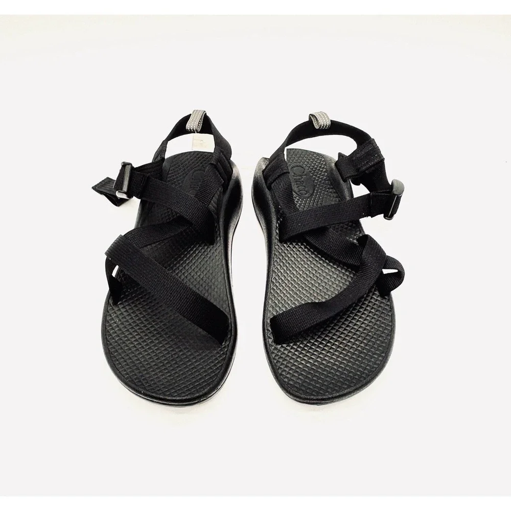 Chaco Z/1 EcoTread Outdoors Walking Sandal Big Kid Black - Unisex Size 6M New